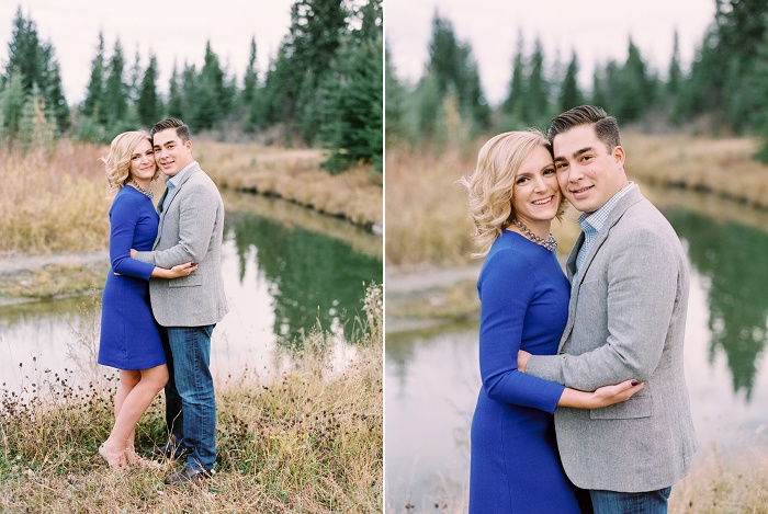 Calgary Wedding Photographers | Priddis Engagement Session | Justine Milton Photography