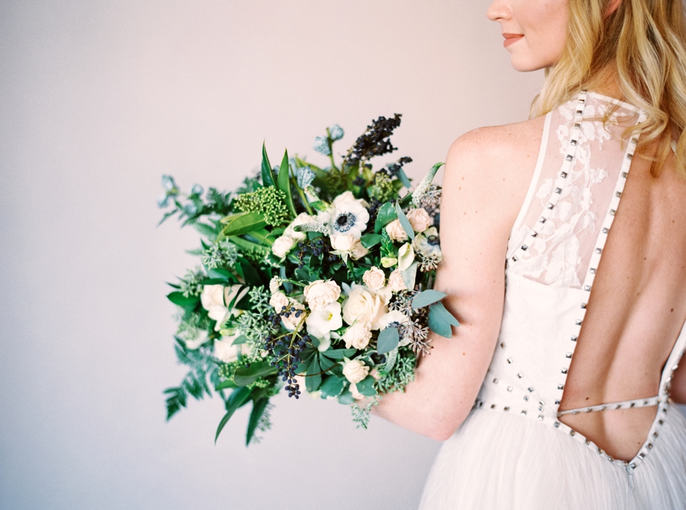 rocker wedding inspiration | hayley paige dress | editorial photographer 