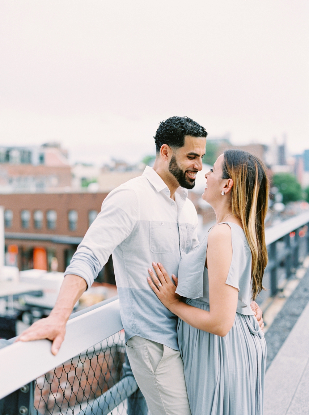 New York City High Line | Engagement Photography | Engagement Session | Amal & Muhamed | NYC Engagement Photos | Calgary Wedding Photographers