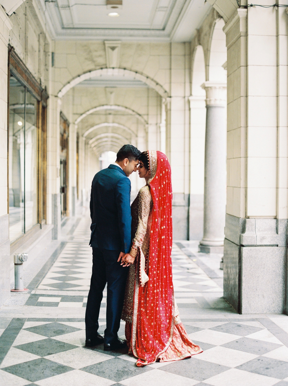 Calgary Wedding Photographer | Pakistani Wedding | The Bay Building Downtown | Sait Parkade