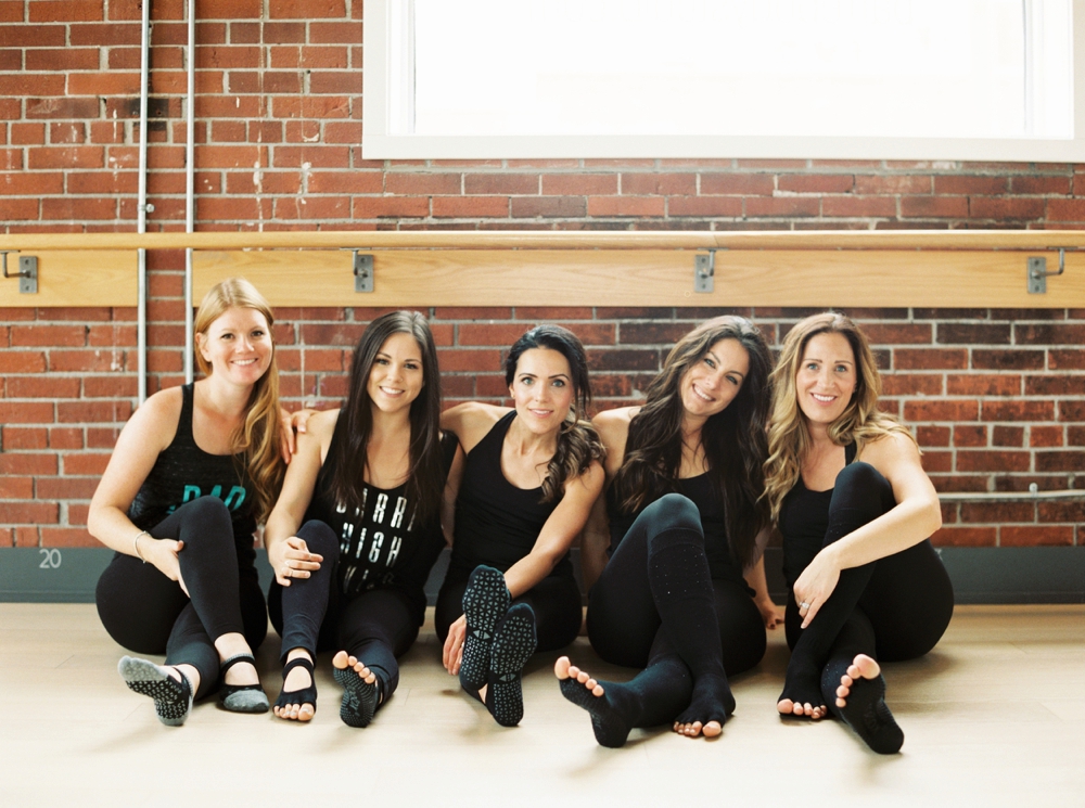 Calgary Commercial Photographers | Barre Body Studio | Workout Photography