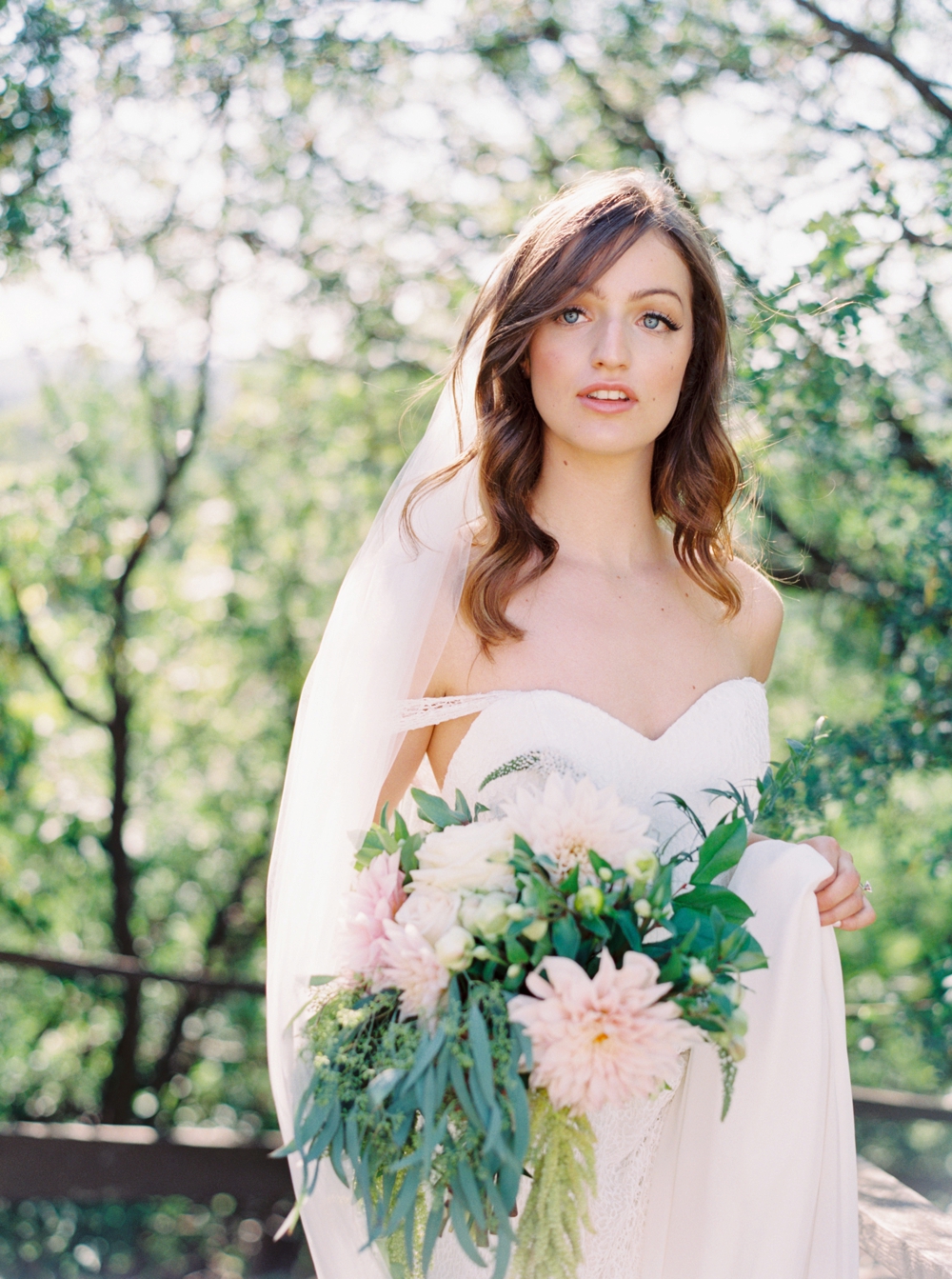 Calgary Wedding Photographers | Editorial Wedding Shoot | Organic Fine Art Film Wedding Inspiration | The Well Styled Life Brianne Gabriel Cakes