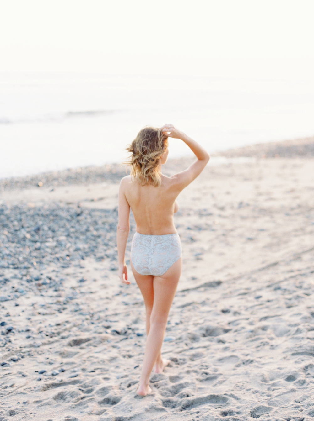 California photographer | beach boudoir session | fine art film photographer