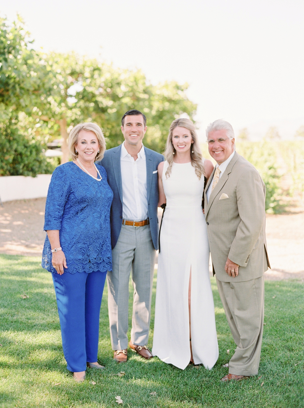 California Gainey Vineyard Wedding Welcome Reception