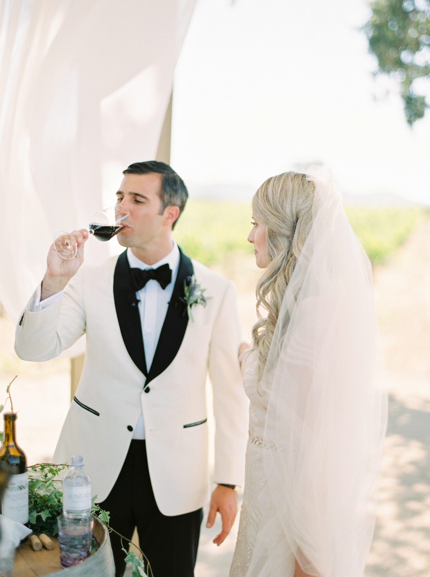 Sunstone Winery and Villa | California Wedding Photographers | Santa Barbara Wedding Photography | Santa Ynez Wedding | Justine Milton Photographer | Fine Art Film | Wedding Ceremony 