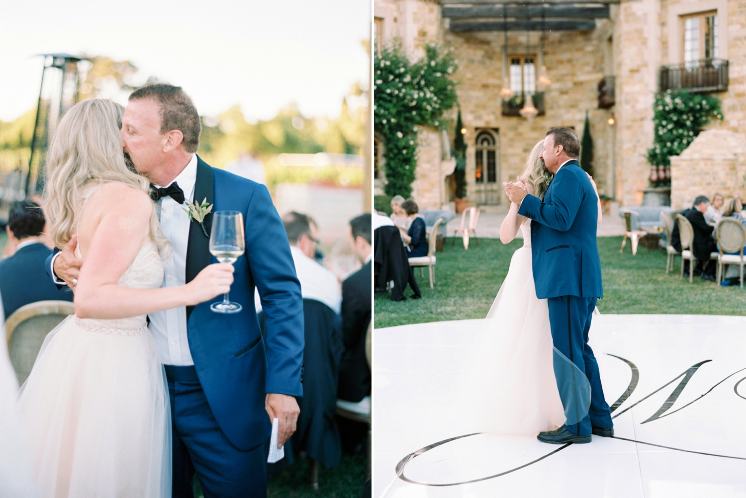 Sunstone Winery and Villa | California Wedding Photographers | Santa Barbara Wedding Photography | Santa Ynez Wedding | Justine Milton Photographer | Fine Art Film | Father Daughter Dance
