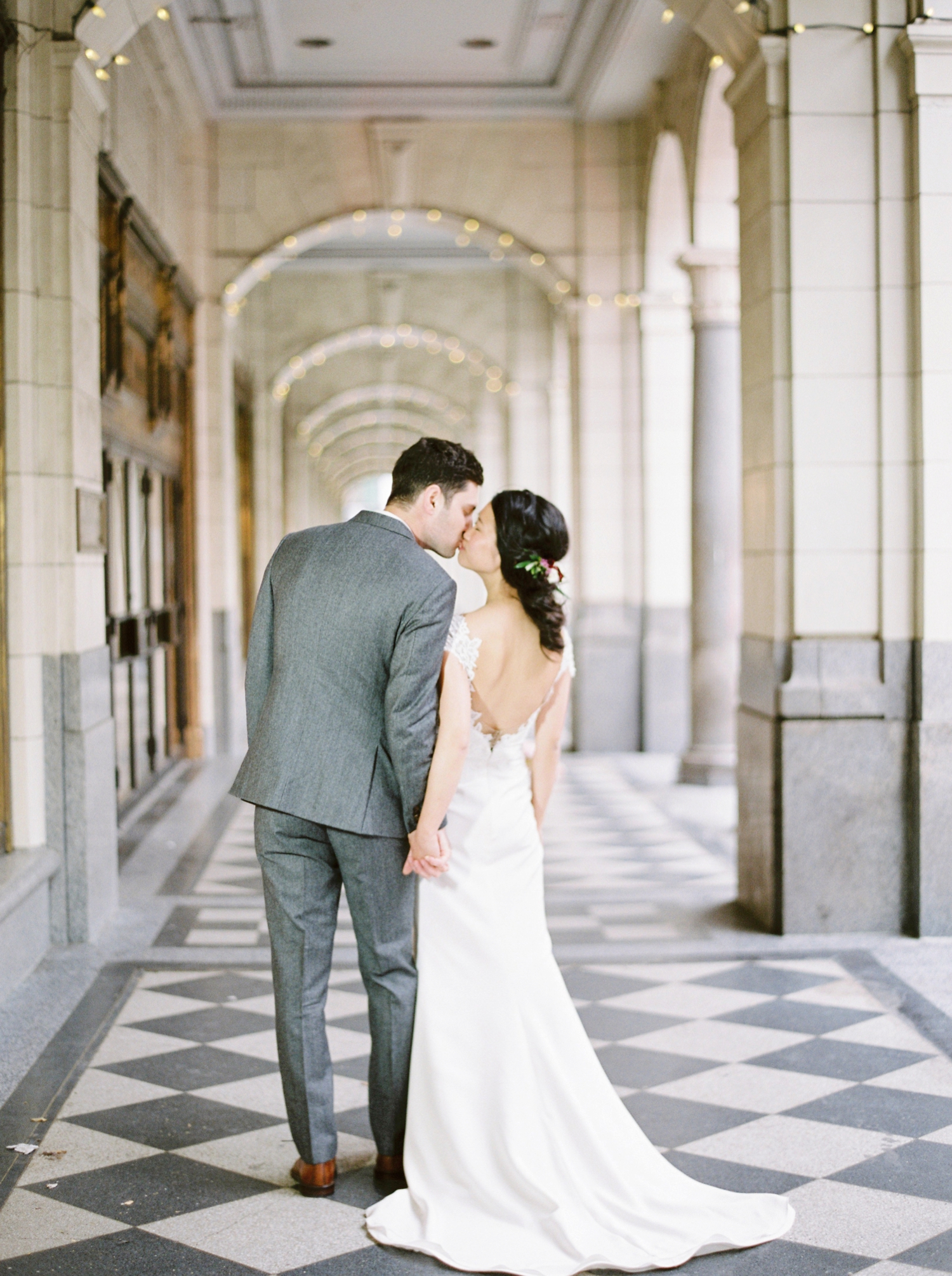 Calgary wedding photographer | fine art film photography | Calgary Wedding Photographers | Justine Milton Photography | workshop wedding | bride and groom portraits | wedding dress