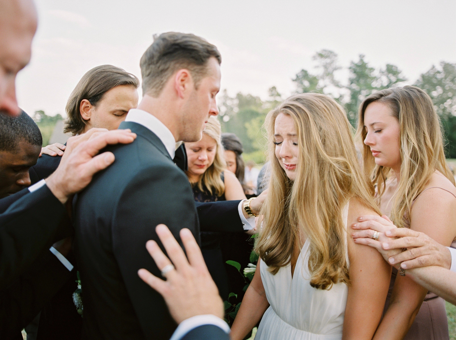 Calgary wedding photographers | georgia wedding photographers | fine art film | Justine Milton Photography | georgia wedding | wedding ceremony | wedding vows | wedding prayer