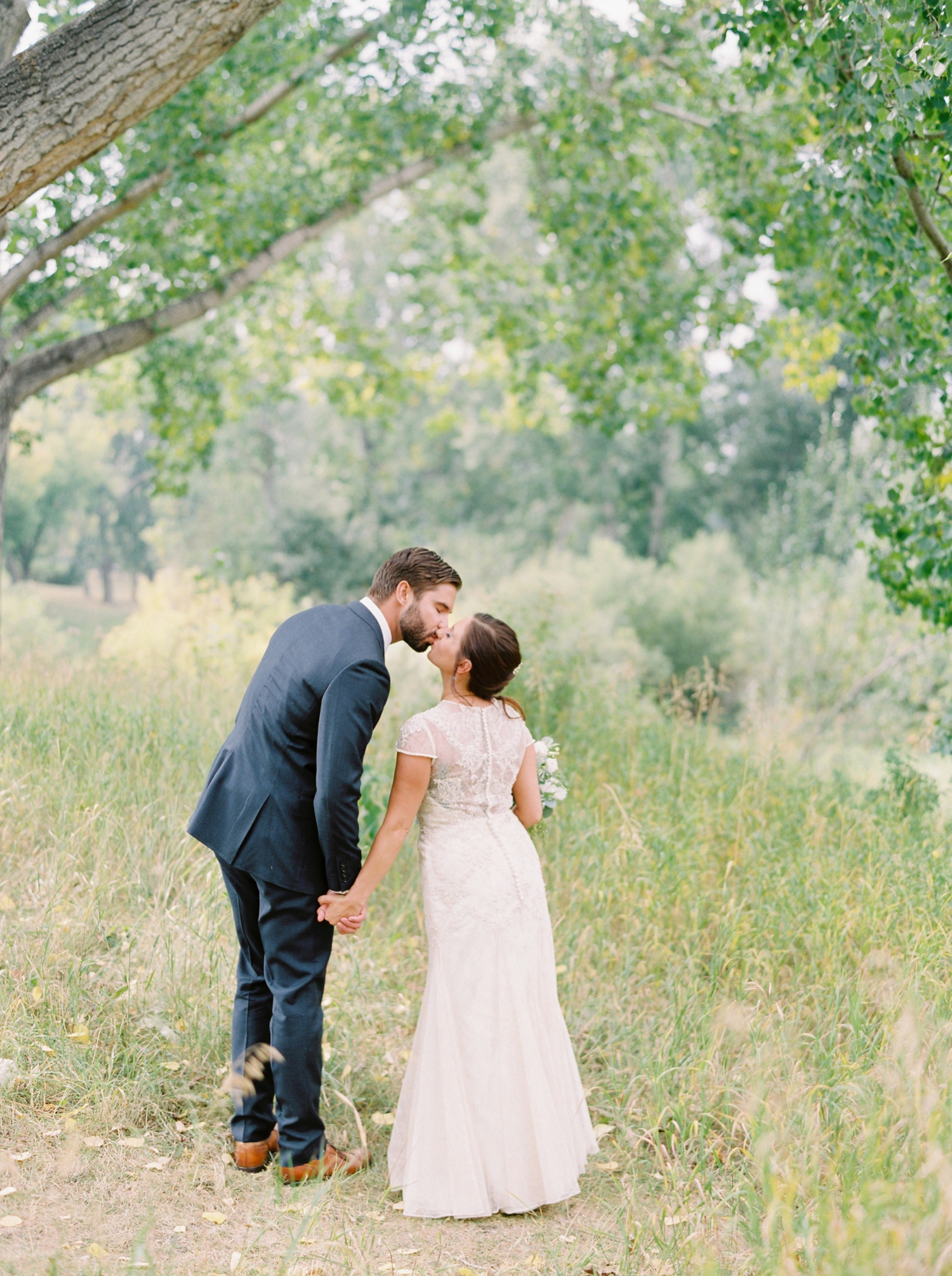 Calgary wedding photographers | fine art film | Justine Milton Photography | wedding inspiration | wedding dress | bride and groom portraits
