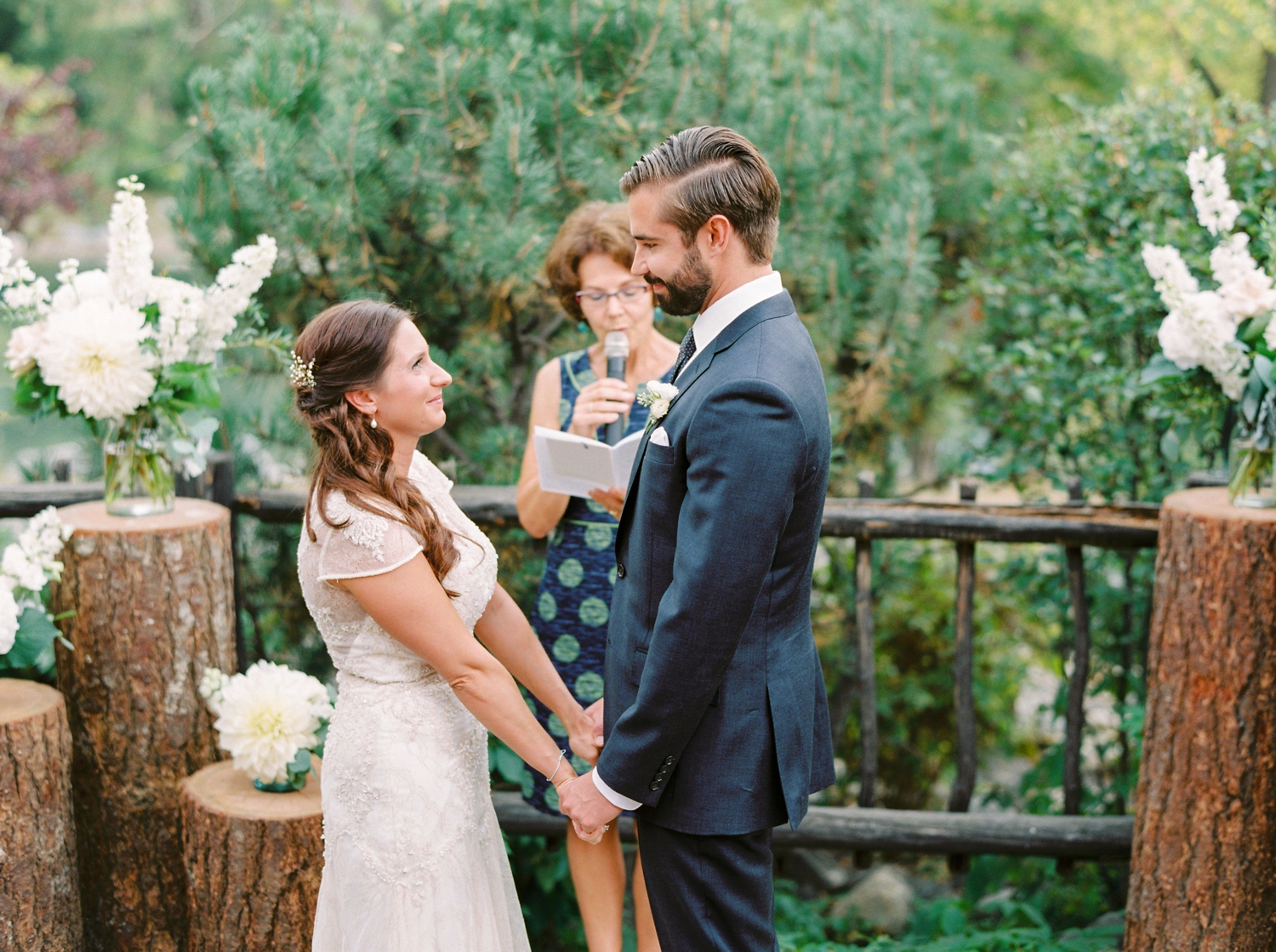 Calgary wedding photographers | fine art film | Justine Milton Photography | wedding inspiration | wedding chairs | wedding flowers | wedding ceremony | bride and groom