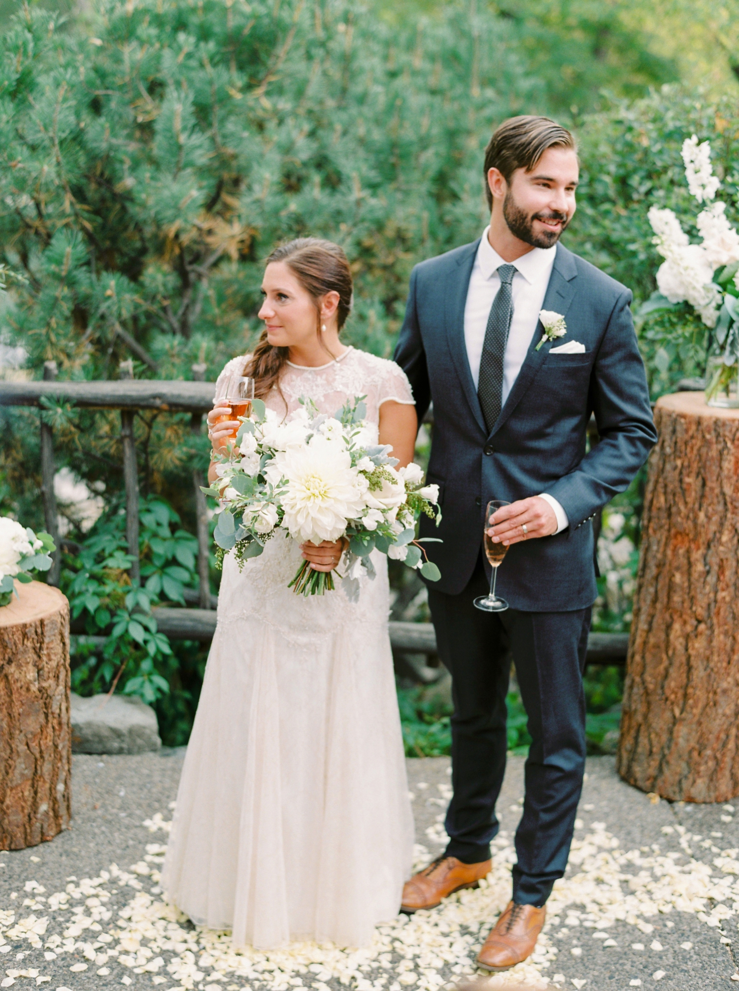 Calgary wedding photographers | fine art film | Justine Milton Photography | wedding inspiration | wedding chairs | wedding flowers | wedding ceremony | bride and groom | wedding vows