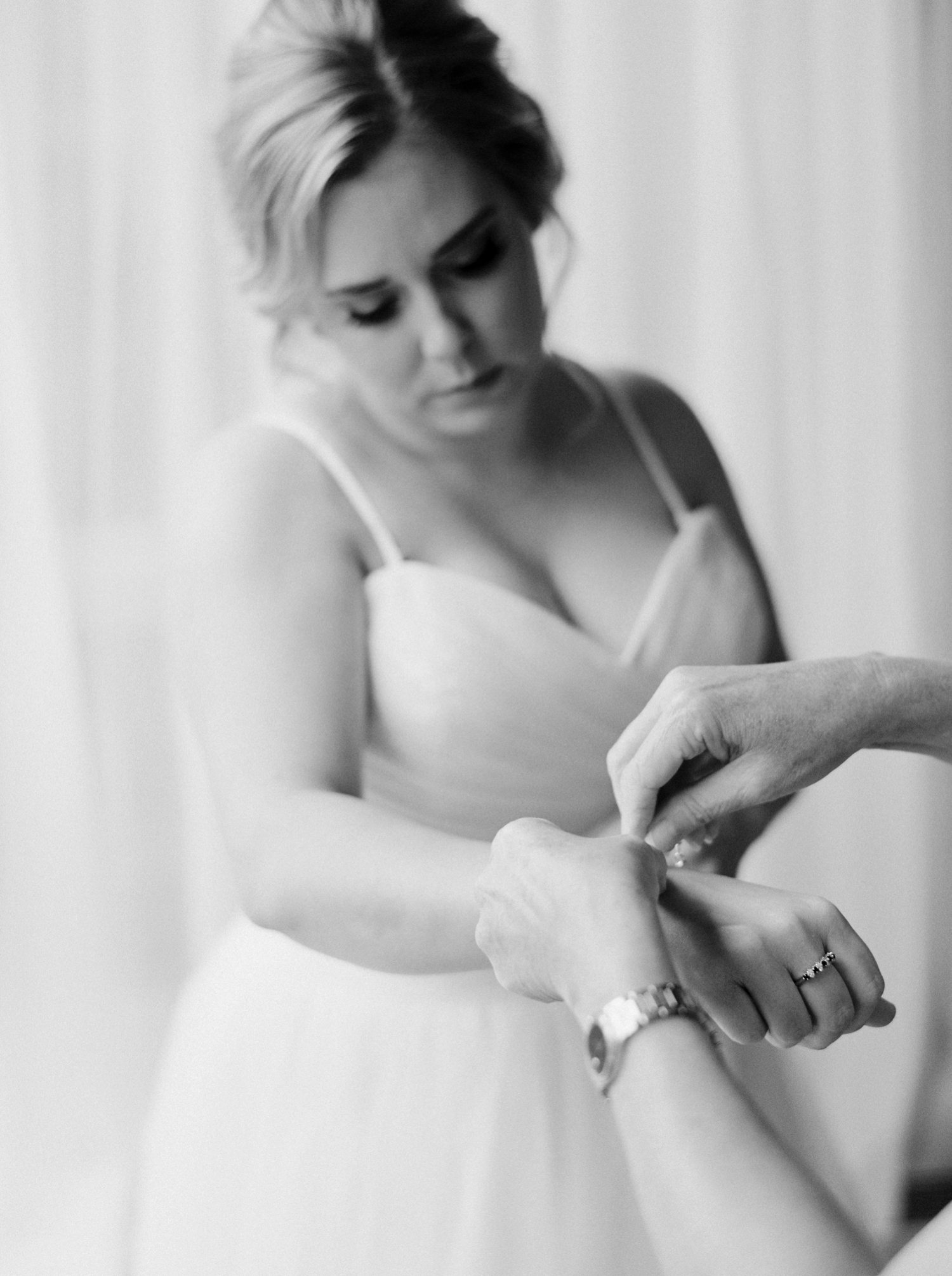Calgary wedding photographers | banff wedding photographers | fine art film | Justine Milton Photography | bride getting ready | elopement photographers | wedding dress