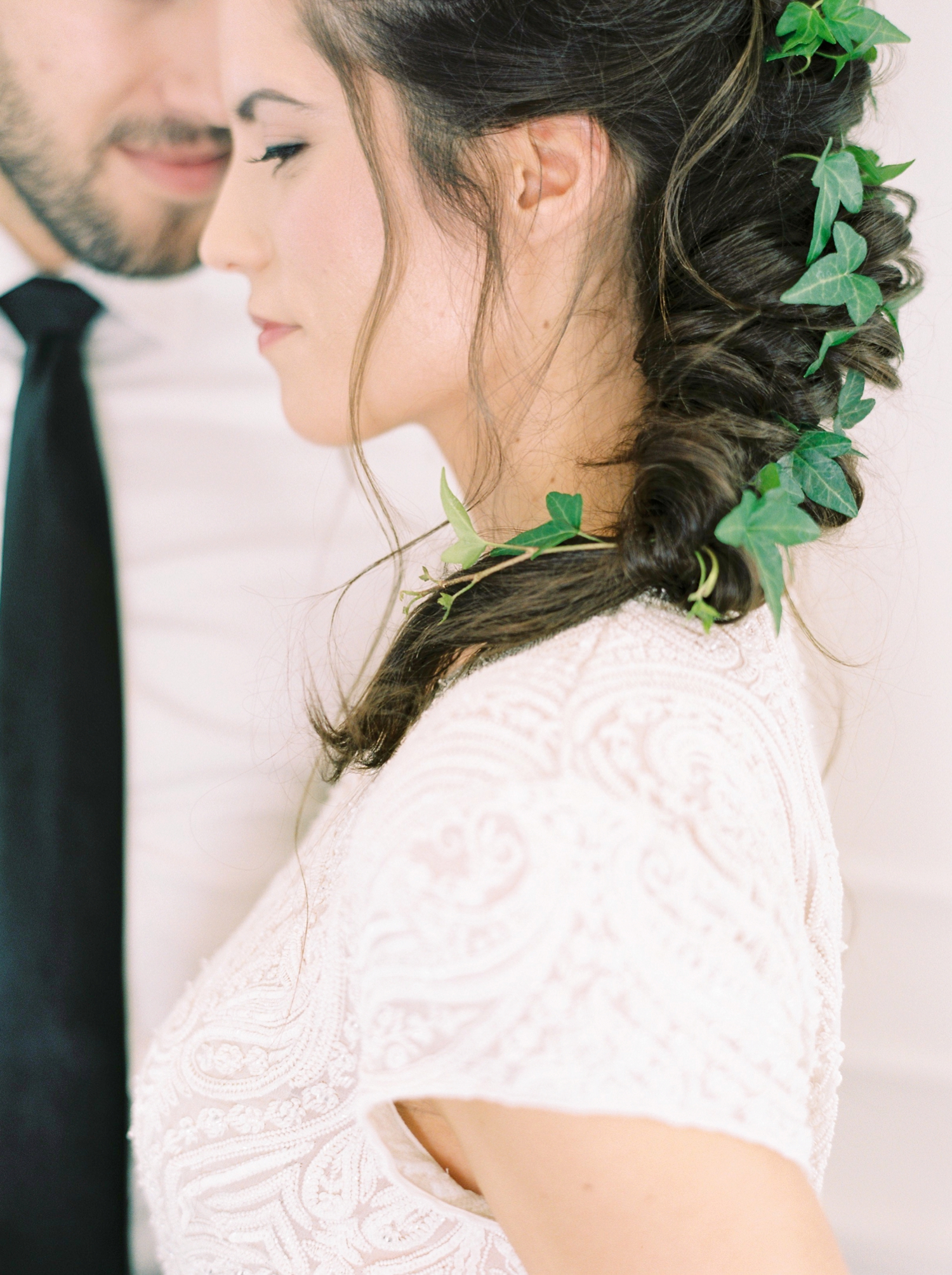 Calgary wedding photographers | fine art film | Justine Milton Photography | wedding details | editorial | wedding inspiration | bride and groom | bridal hair