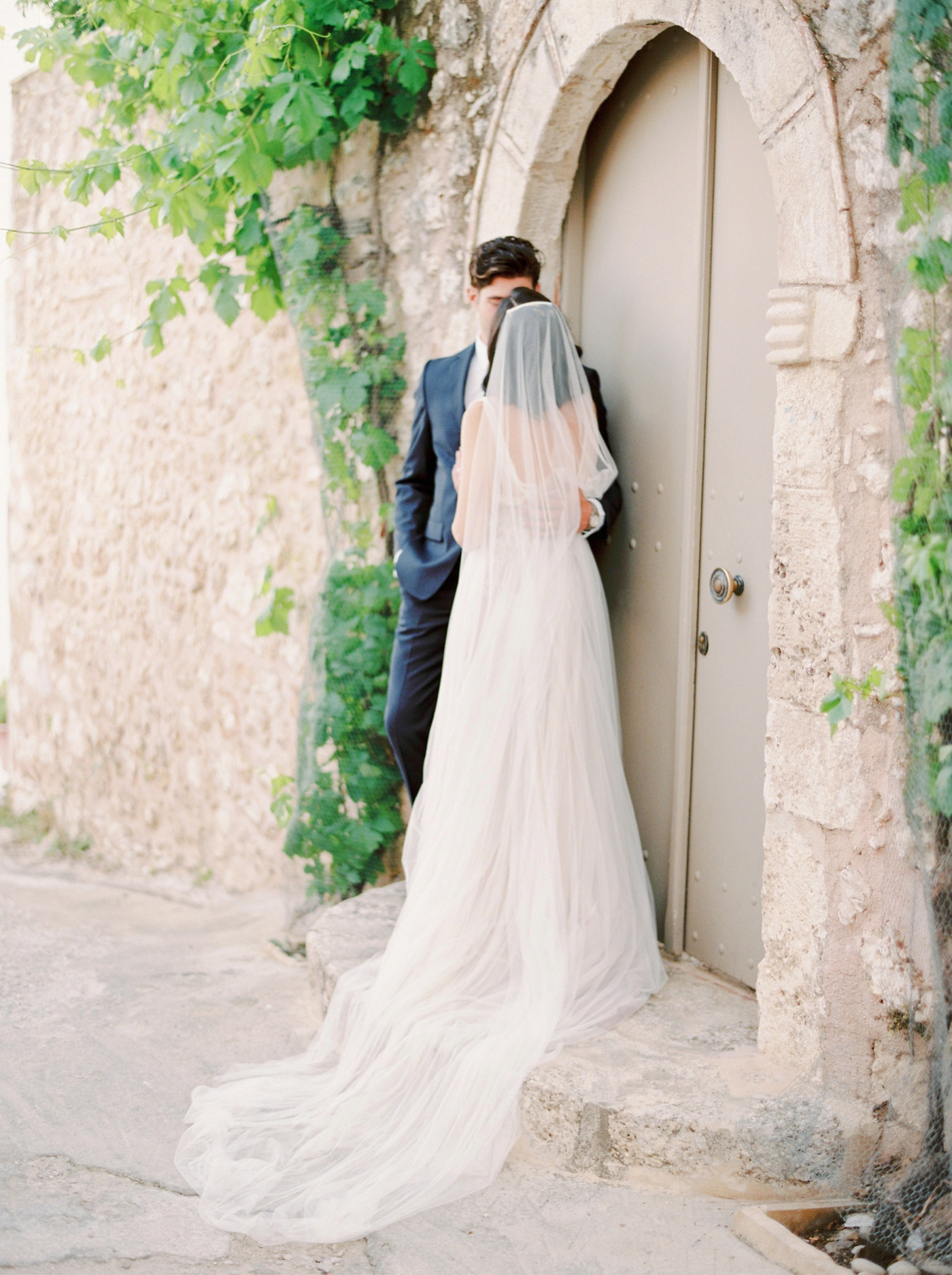 spetses greece destination wedding photographers | intimate wedding in a private villa in greece | Magnolia rouge | film photography workshop phos | Justine Milton Photography