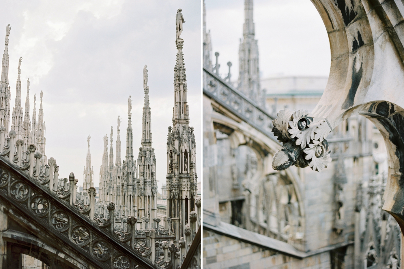 Fashion bloggers in Milan | italy wedding photographer justine milton | Duomo in Milan