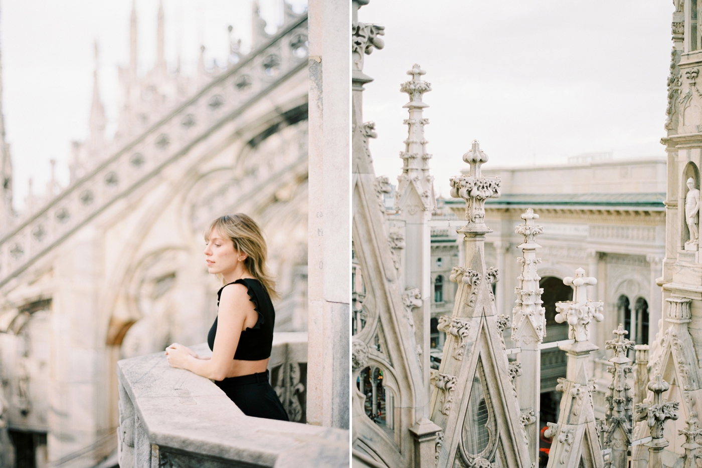 Fashion bloggers in Milan | italy wedding photographer justine milton | Duomo in Milan