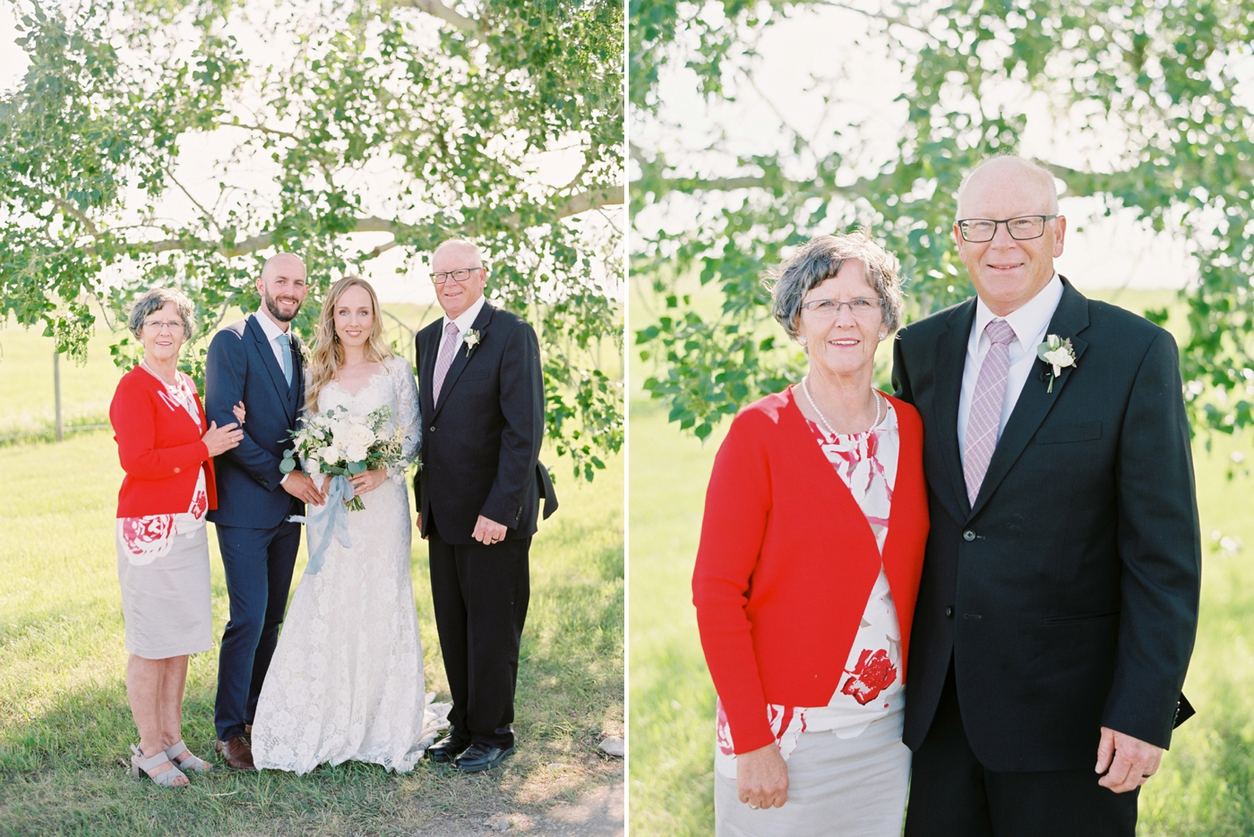 Calgary wedding photographers | The Gathered Farm Wedding | Justine milton fine art film photographer | family portaits