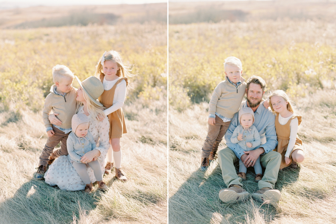 Calgary family photographers | fall family mini sesion | fine art film photography | Justine Milton | family of five