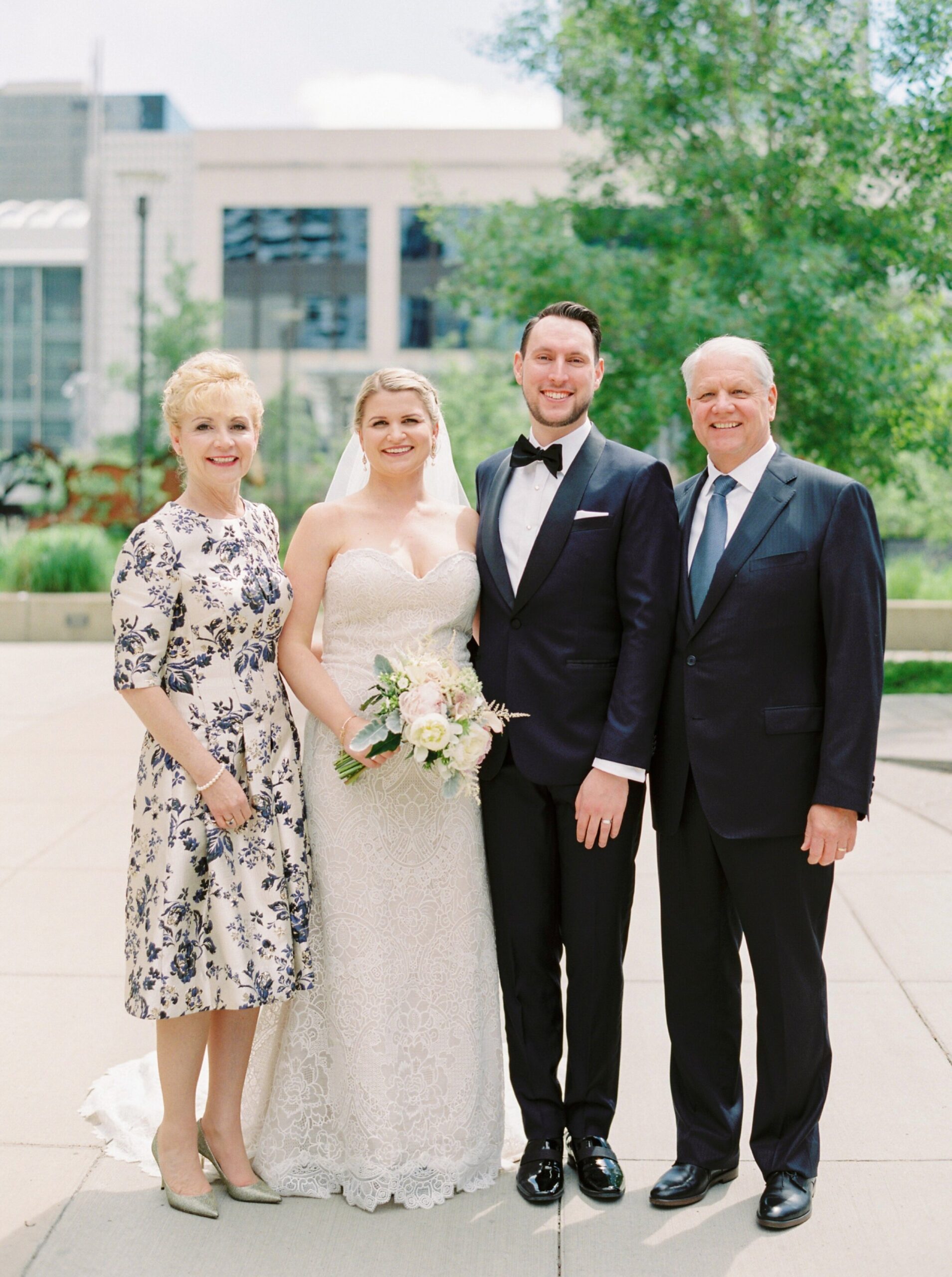  family formal portrait at a wedding | Deane House Wedding | Calgary photographer | fine art film photography Justine Milton 