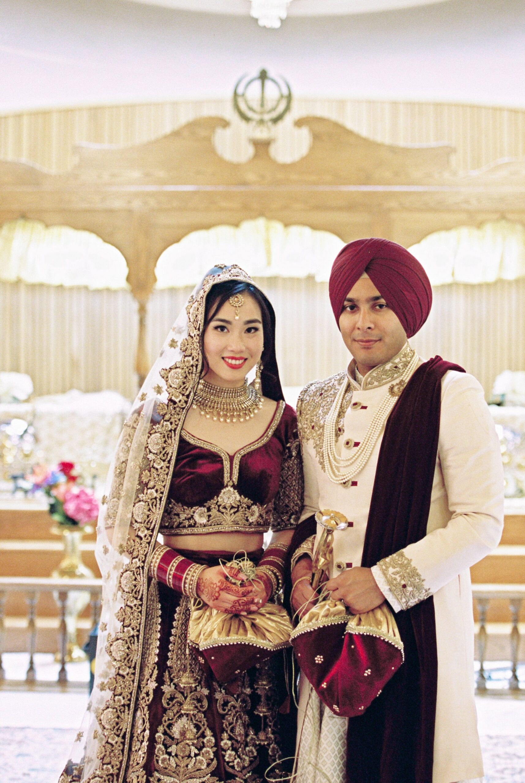  Calgary Sikh wedding in the temple | Indian Chinese Fusion Wedding | Calgary wedding photographers 