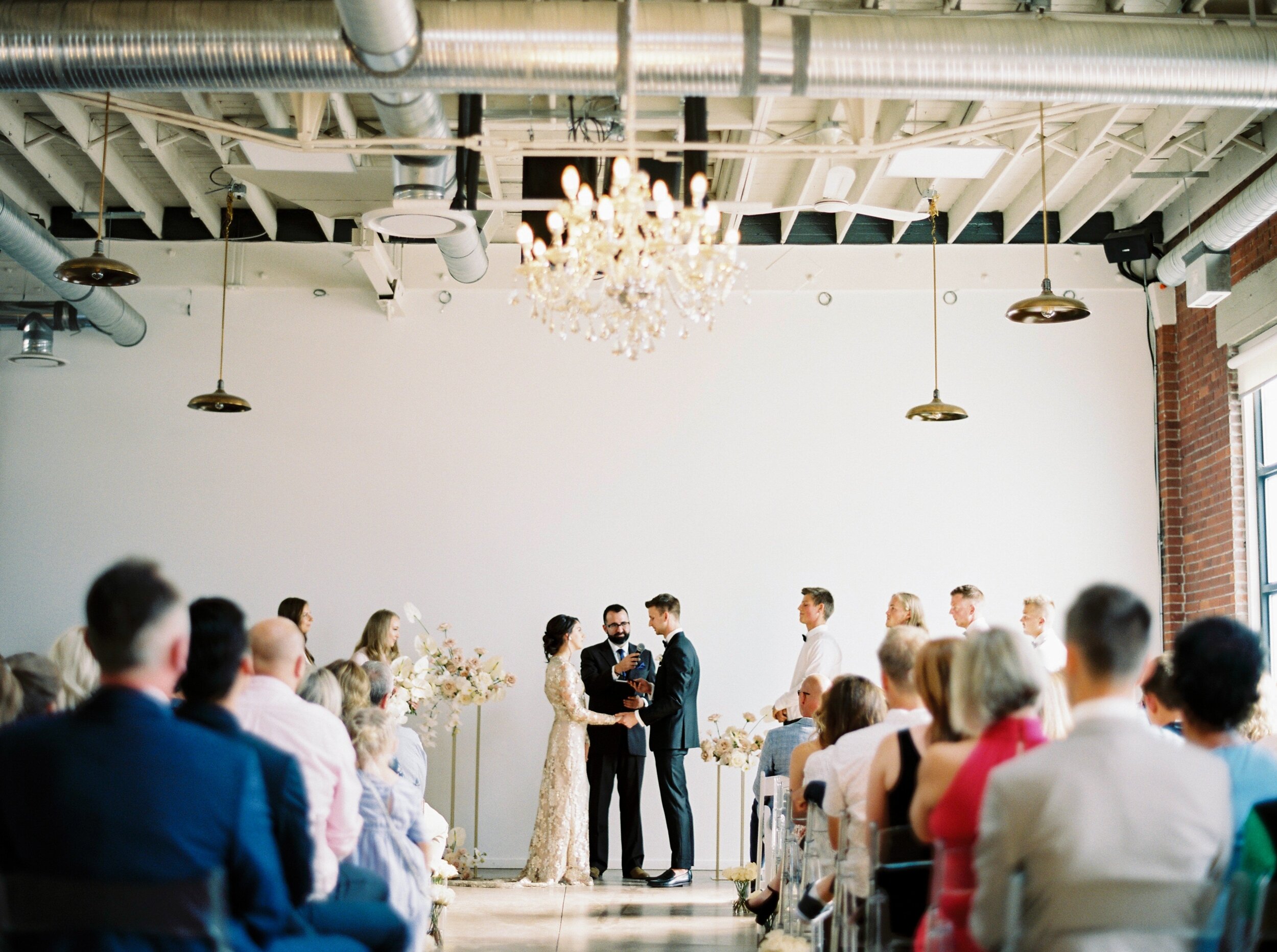 Modern Wedding at The Commons in Calgary