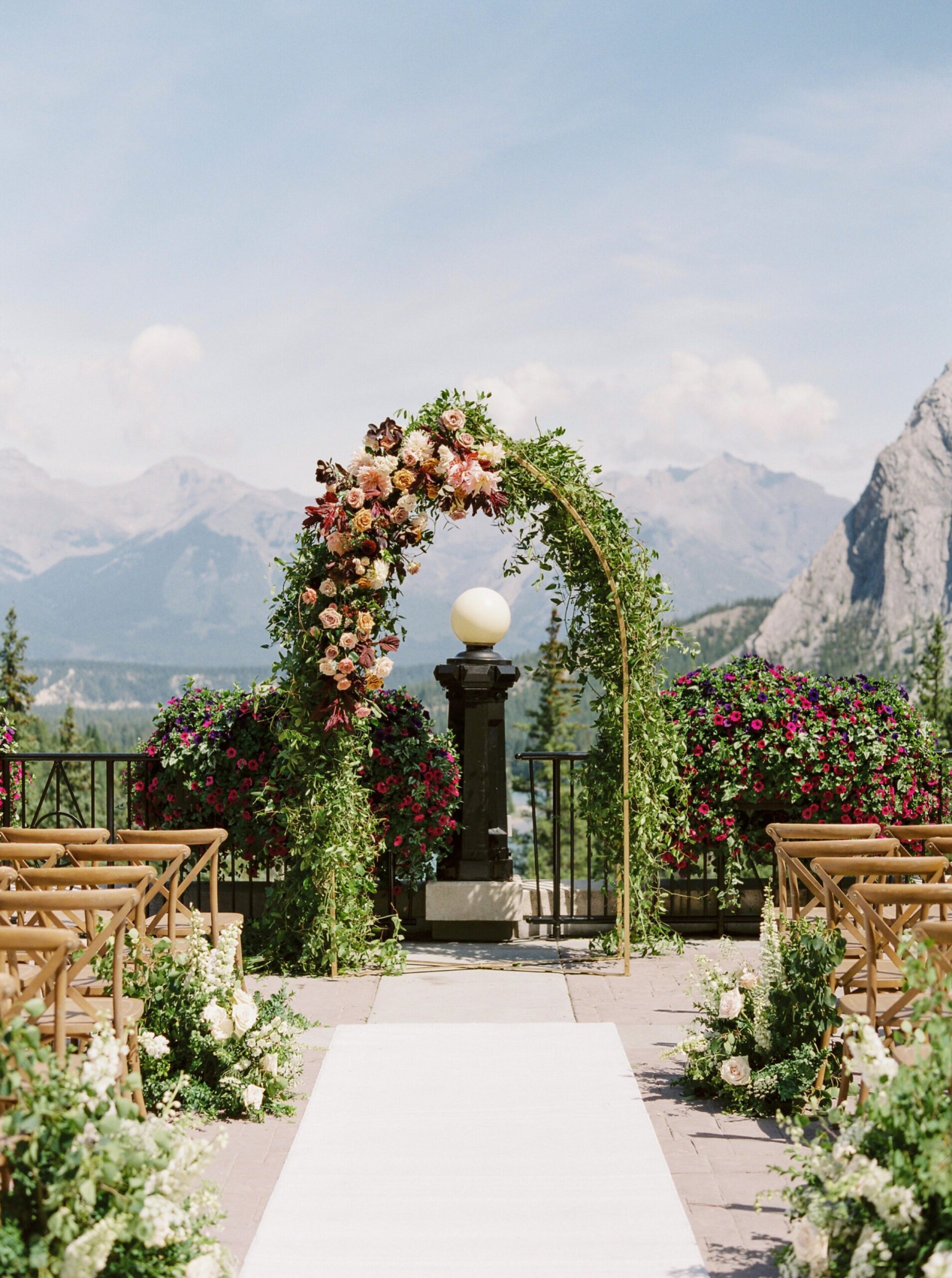 Banff Springs Wedding Featured In Martha Stewart Weddings