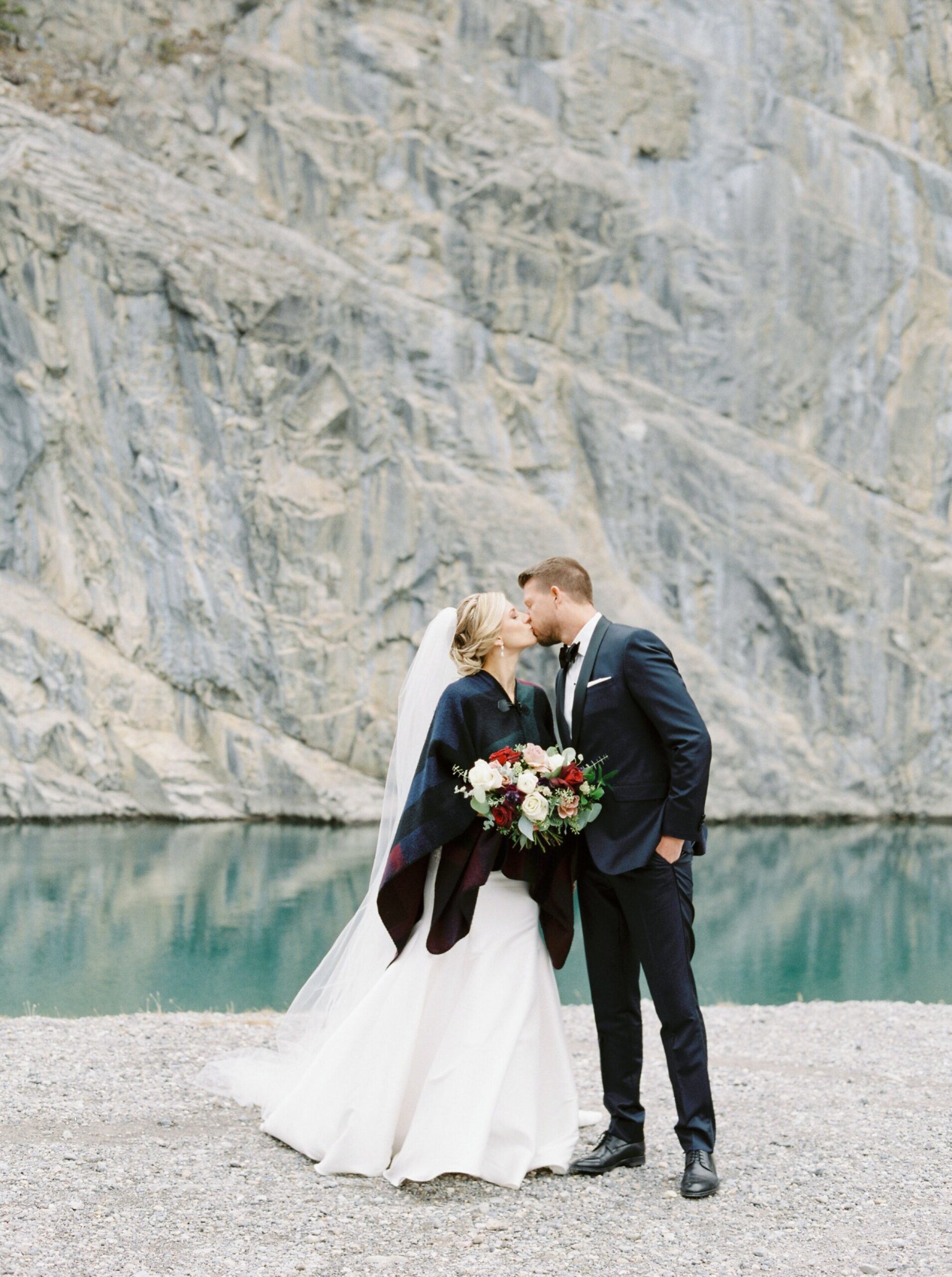  Bride and groom portraits | Cornerstone Theater & Canmore Ranch Wedding Photographers 