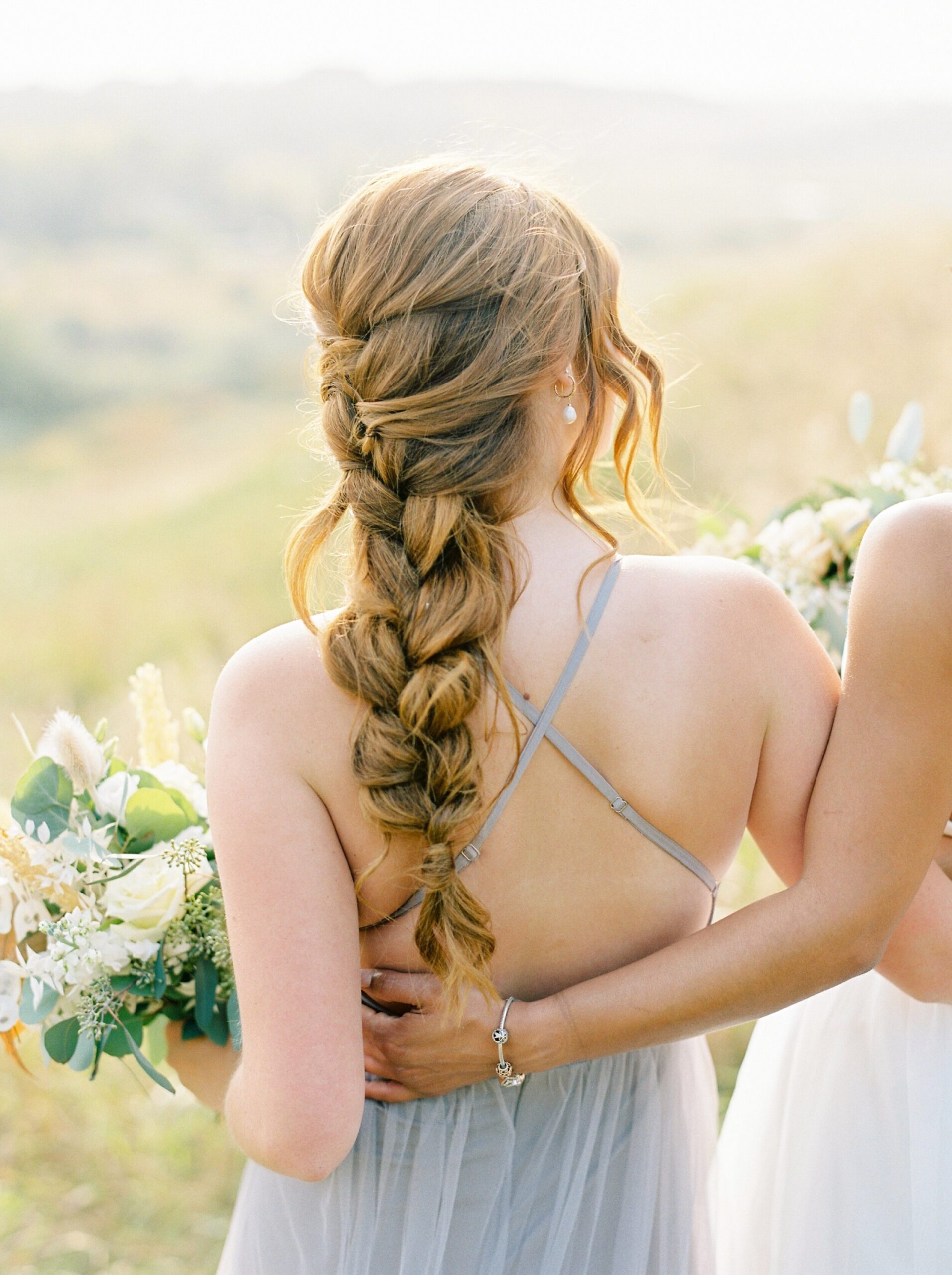  Braided hair styles | wedding hair ideas | Rocky Mountain Bride Magazine Feature | The Rdige Okotoks Bridal Editorial | Boho hats | film photographer 