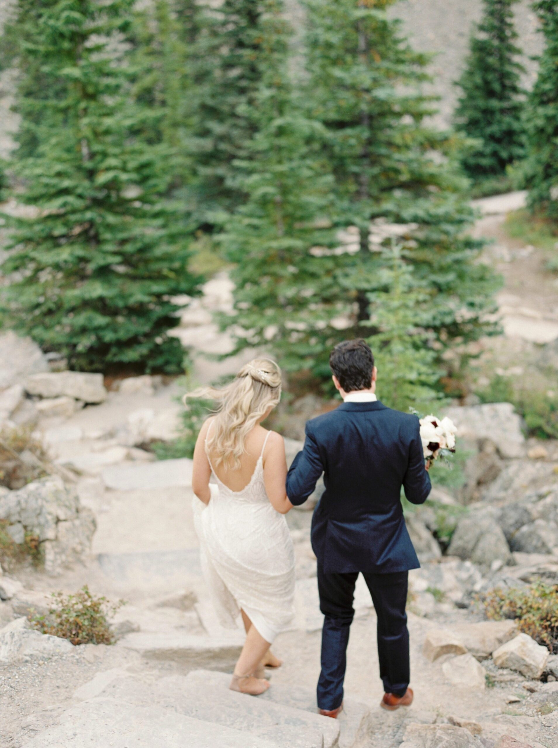  Lake Louise wedding photographers | Post Hotel Inn | Intimate mini wedding ceremony 