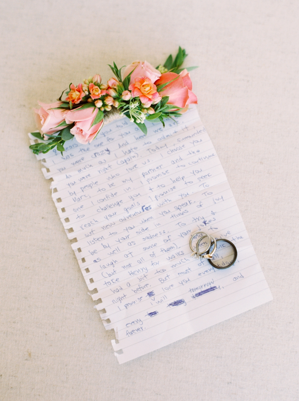 Calgary Wedding Photographer | Meadow Muse Pavilion Wedding | Canmore Photographers | hand written vows