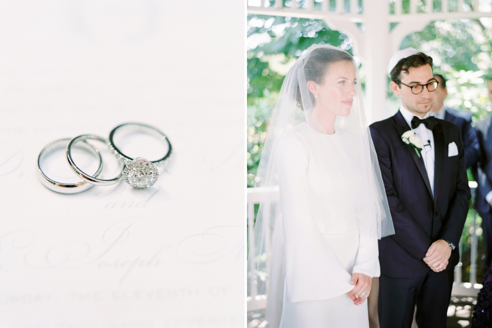 wedding Rings | Jewish Wedding | New York Wedding Photographers | Brooklyn Dyker Heights Golf course | Justine Milton fine art film wedding photographers