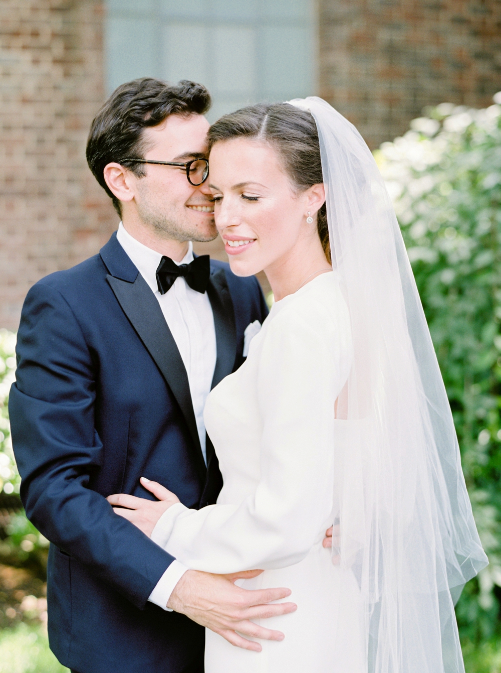 bride and groom portraits | Jewish Wedding | New York Wedding Photographers | Brooklyn Dyker Heights Golf course | Justine Milton fine art film wedding photographers