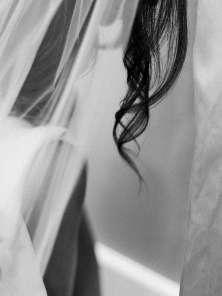 bride wedding veil